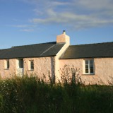 Cottage in the sunlight